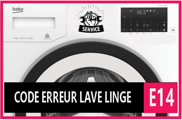 Code panne default Lave-Linge BekoE14